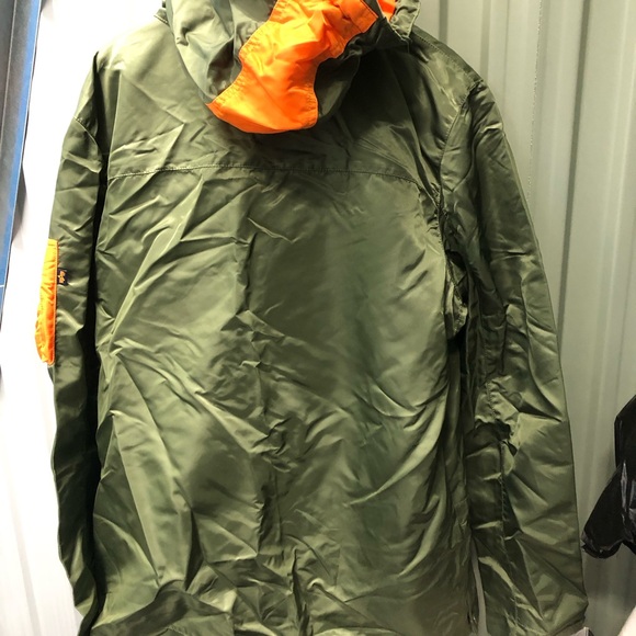 Limited edition Alpha Industries military anorak pullover jacket - Picture 5 of 9